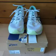 ASICSマジックスピード4 28.5cm ホワイト/グリーン