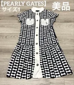 パーリーゲイツ ♡ ゴルフウエア レディース サイズ1 美品 PEARLY GATES (パーリーゲイツ) ゴルフウェア(トップス