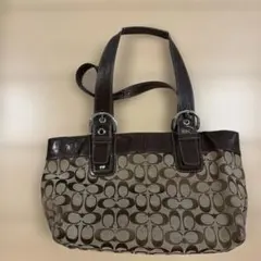 Coach トートバッグ ブラウン ベージュ