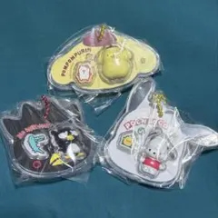 サンリオ ポムポムプリン ポチャッコ バッドばつ丸 パッケージチャーム　3つ