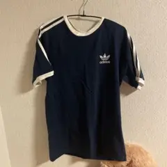 adidas Tシャツ ネイビー