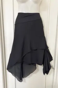 社交ダンス 変形 ラテンスカート レッスンウェア シフォン　匿名配送
