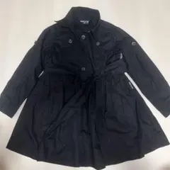 COMME CA ISM ブラックコート 90
