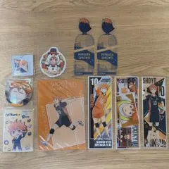 ハイキュー　日向翔陽　まとめ売り　トレカ　ステッカー　缶バッジ