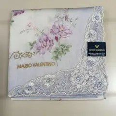 MARIO VALENTINO ハンカチ 花柄 レース