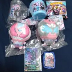 仮面ライダーリバイス　パステルへんしんぬいぐるみ　リバイ　バイス　フィギュア