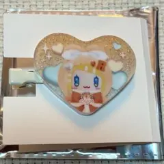 キャンドゥ　ワッツ　100均　ピアプロコラボ　前髪クリップ　鏡音リン