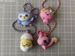 たまごっちチョコボックス　ほーほっち　ふらわっち　べびまるっち　みゃおっち　4点