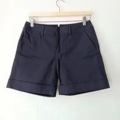 ハッシュアッシュ（2）ショートパンツ ハーフパンツ ネイビー