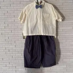 ampersand シャツ　パンツセット　110-120 兄弟　七五三　結婚式