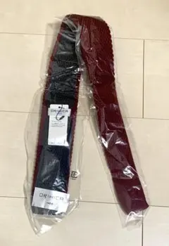 新品★ORIHICA ボルドーエンジ ウールニットタイ スリム ネクタイ