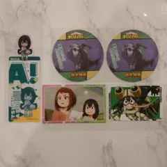 僕のヒーローアカデミア 蛙吹梅雨 ブックマーク コースター ステッカー