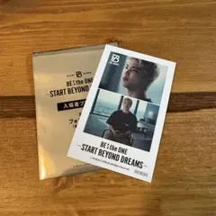 BE:FIRST 映画 入場特典 フォト風カード SHUNTO シュント