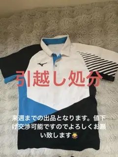 MIZUNO テニスウェア ポロシャツ Mサイズのサムネイル
