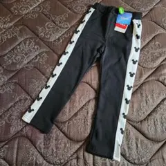 【新品】ベビードール　あったか裏起毛ロングパンツ　110㎝　ミッキーマウス