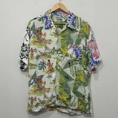 美品✨サンサーフ×ビームスボーイ 別注 浅草雷門 ハワイアンセーラー