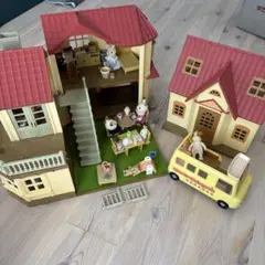 シルバニアファミリー 家と人形セット♡まとめ売り