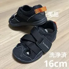 イフミー×branshes サンダル 黒 16cm 美品