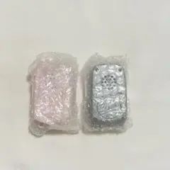 本当に録音再生！なつかしのガラケーマスコット ピンク ブラック