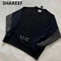 SHAREEF シャリーフ HARF RIB CHANGE SLEEVE PO