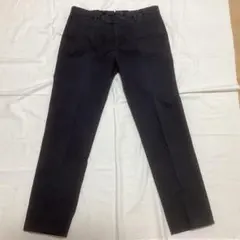 インコテックス／ネイビーコットンパンツ　サイズ48 秋冬用　ストレッチ入のサムネイル