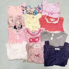 ベビー服　70-80センチ　女の子　12着その他　まとめ売り　夏服