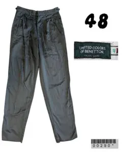 UNITED COLORS OF BENETTONメンズパンツ2タックチノパンツ