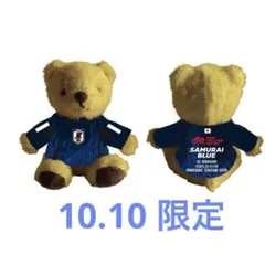 サッカー日本代表　マッチデーベア　大阪限定　パラグアイ戦　10.10