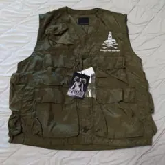 HYSTERIC GLAMOUR ミリタリーベスト カーキ S