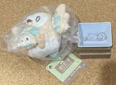 一番くじ ポケピース D賞 モクローぬいぐるみ Ｆ賞 プレート