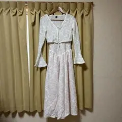 DAZY 花柄レースキャミワンピース ボレロセット