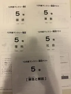 2026年最新】サピックス 5年 マンスリー確認テストの人気アイテム
