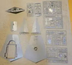 Zvezda製　1/2700 　スター・デストロイヤー　ジャンク品プラモデルのサムネイル