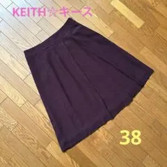 【お値下げ❣️】KEITH☆ドット柄スカートのサムネイル