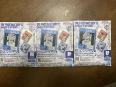 ワンピース ベースショップ くじ アクリルブロックチャーム 未開封　3個