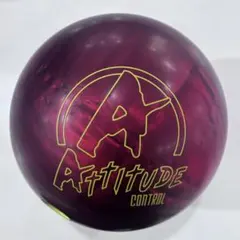 【中古】ボウリングボール ブランズウィック アティチュードコントロール 15lb