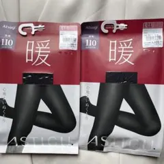 アツギ　110デニールタイツ　暖