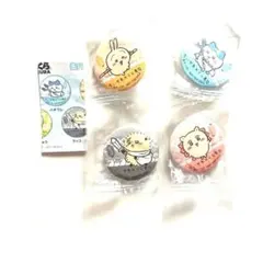 【新品・未使用】ちいかわ × くら寿司 コラボ⭐缶バッジ 4種類セット⭐
