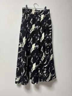 FENNEL フラワーキルトフレアスカート 黒 美品 - メルカリ