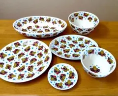 ヒステリックミニ　陶器製食器セット 6点のサムネイル
