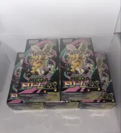 ポケモンカードゲーム MEGAドリームexシュリンク付き　未開封5BOX