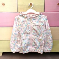 すみっコぐらし フラワーパターン ジャケット 120
