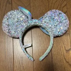 ミッキー　耳　カチューシャ　スパンコール