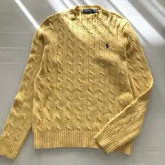 美品　Polo Ralph Lauren ケーブルニットセーター S