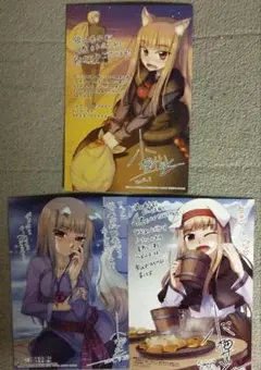 2026年最新】狼と香辛料ポストカードの人気アイテム - メルカリ