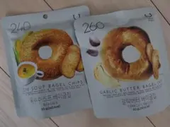オリーブヤング　ベーグルチップス　コーンスープ＆ガーリックバターのサムネイル