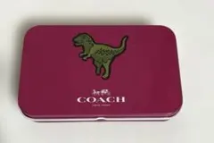 COACH ピンク恐竜デザインカードケースのサムネイル