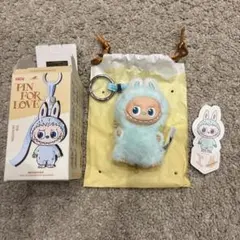 Labubu ラブブPIN FOR LOVE イニシャル I