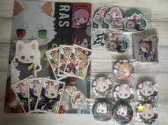 CR Crazyraccoon KR 缶バッジ ステッカー トレカ セット