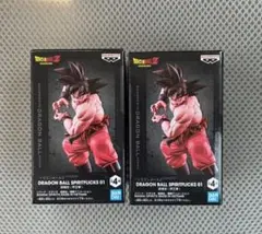 DRAGON BALL SPIRITFLICKS 01 D 孫悟空　界王拳　2個